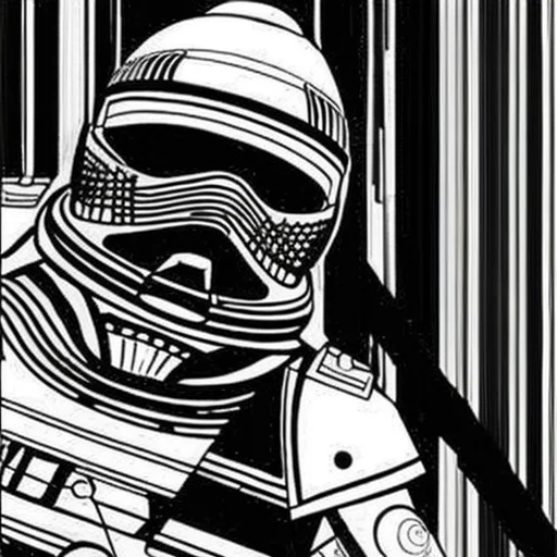 Master Chief, Black-and-white-design Steps 30, Sampler Dpm 2...