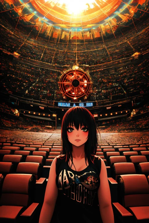 1girl, Lorareverinthv10.8 Reverinth Style, Landscape Of A Li...