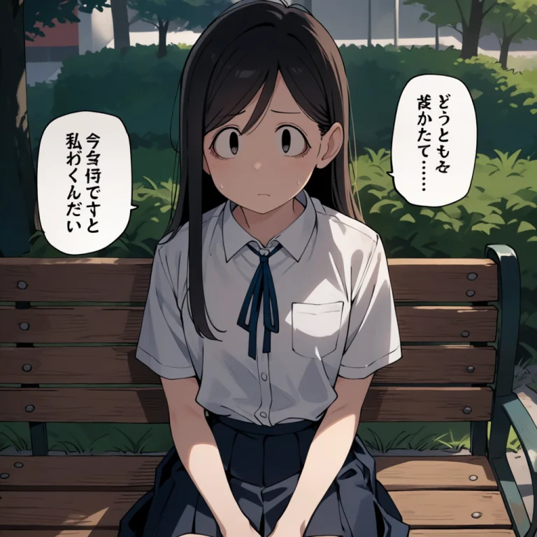 Ytecchan, Black Hair,black Eyes, Long Hair, A Young Woman, S...