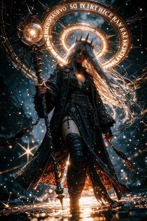 Ta86inkriot, Thin Black Outlines, A Celestial Being Who Walk...