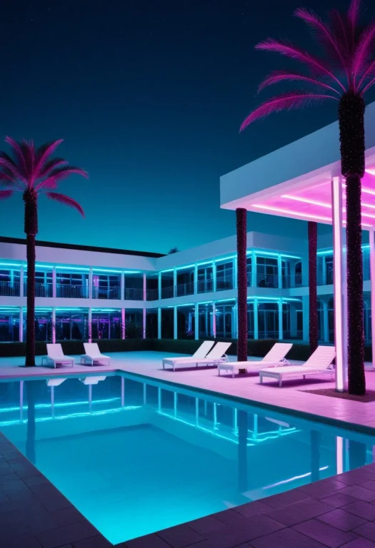8k, Raw Digital Photo, Blackberryworld Empty Swimming Pool A...