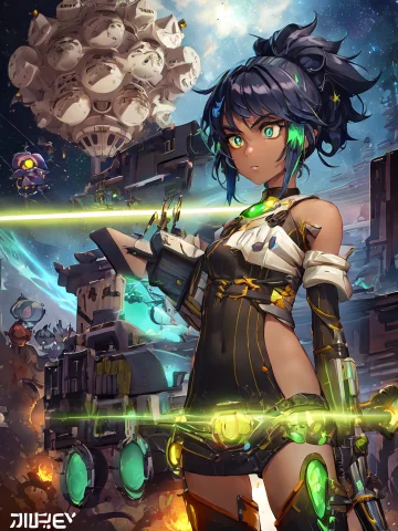 Anime, Spaceship — Stable Diffusion AI Prompt: anime, spaceship