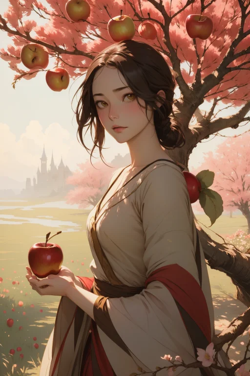 1girl, Loraratatatat74lora1, Fantasy Art By Studio Ghibli An...