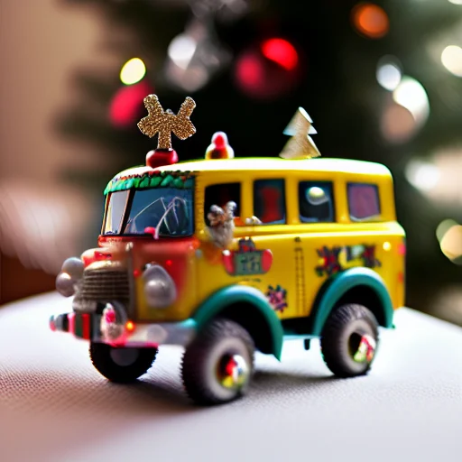 Toy Truck Christmas Ornament, Xmsorn