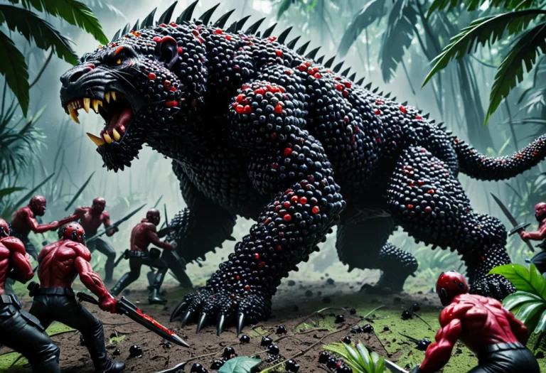 Blackberryworld, Aggressive Jungle War Breaking Through The...