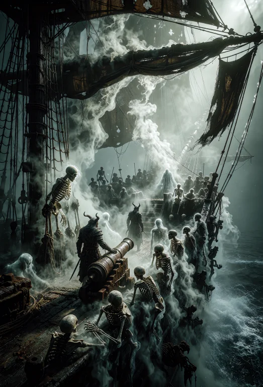 Zidiusart, A Warrior And A Demon Stand Together Upon The Wea...