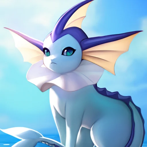 Vaporeon, Sfw, Detailed, Masterpiece