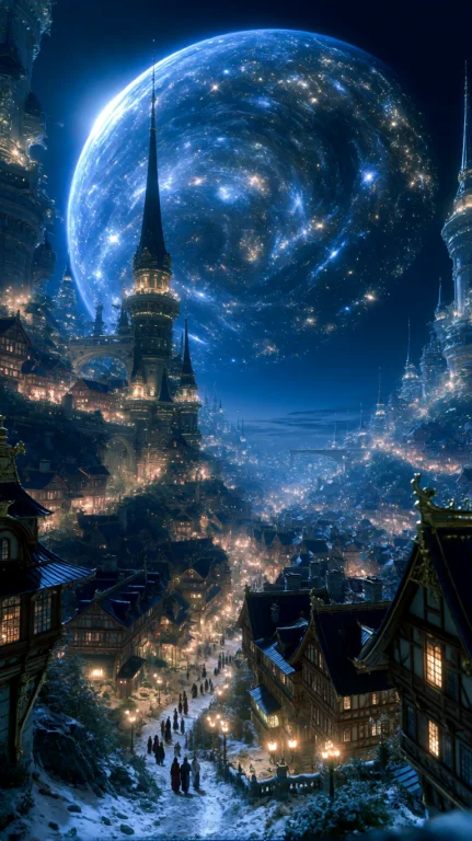 Cxsstyle, A Sprawling City Sits Nestled Within A Valley, Its...