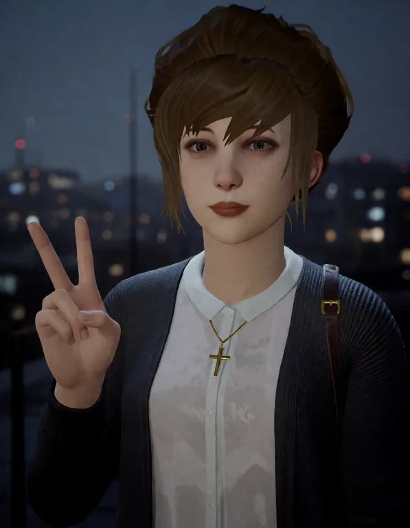 A Cgi Render Of A Young Woman With Fair Skin And Dark Brown,...
