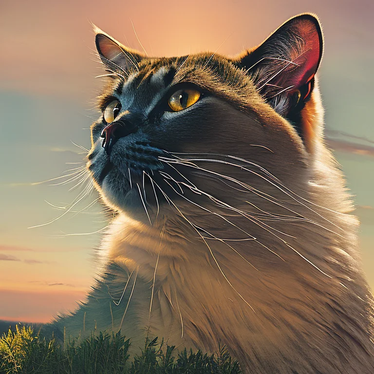 Portrait Of A Catladydog From Georgia, By John Batchelor, Ro...