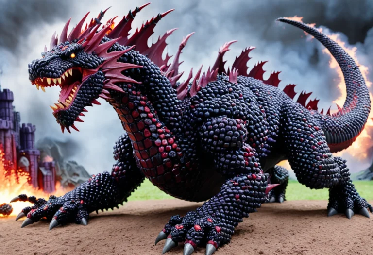 Blackberryworld, Magic Dragon Iron Monsters Destroy With Rag...