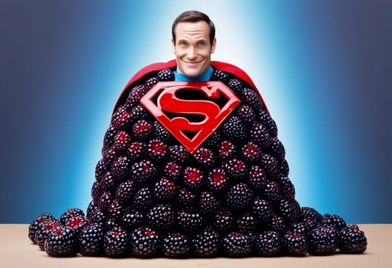 Unlikely Superhero Sandwich  A Giant Sandwich Wearing A Red...
