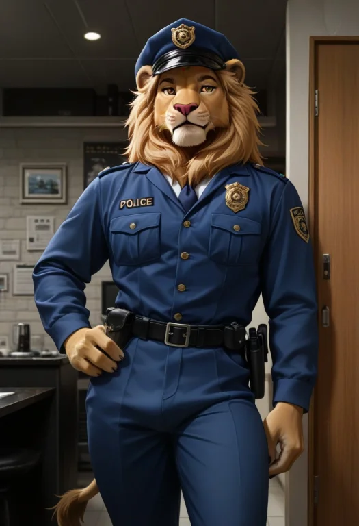 1boy, Furry, Highly Detailed, Detailed Background, Sexy, Lio...