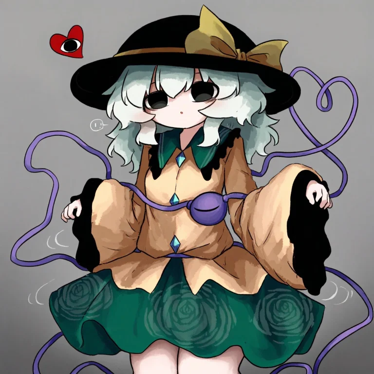 Masterpiece ,best Quality , Amazing Quality ,komeiji Koishi,...