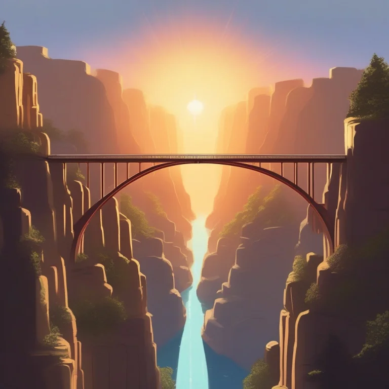 High Quality, Detailed, A Bridge Of Light Spanning A Starlit...