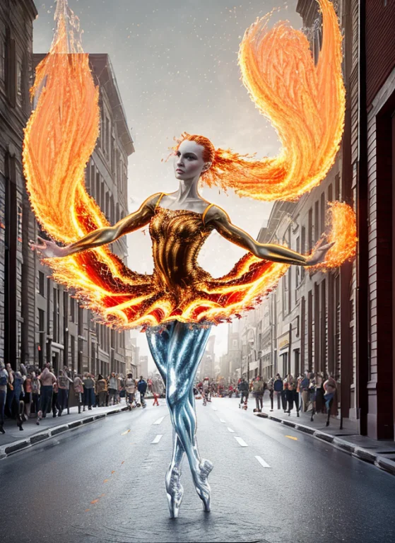 Hypernetwaterelemental101, Fire Water Elemental Ballet Dance...