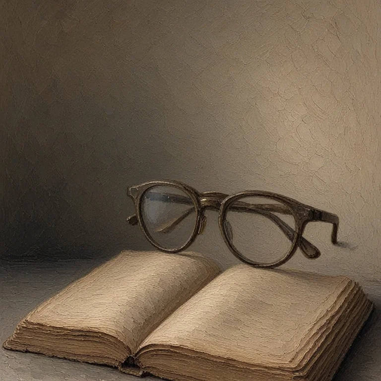 Chahamanstyleoil, Open Book And Eyeglasses