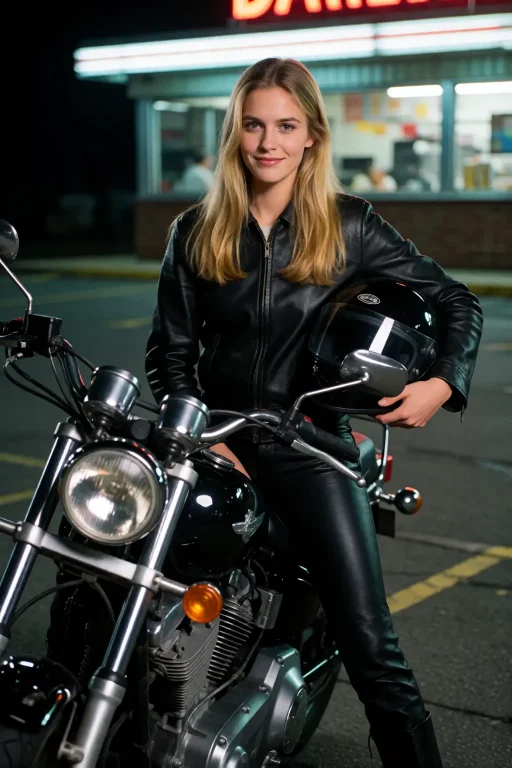 Young Caucasian Woman Named Barbara Wilson. She Has Long Blo...