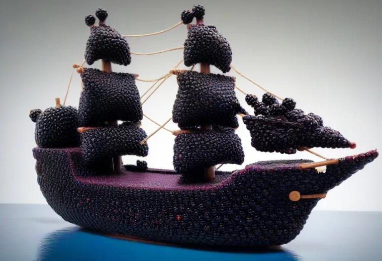 Ship Made Of Black Berry, Blackberryworld