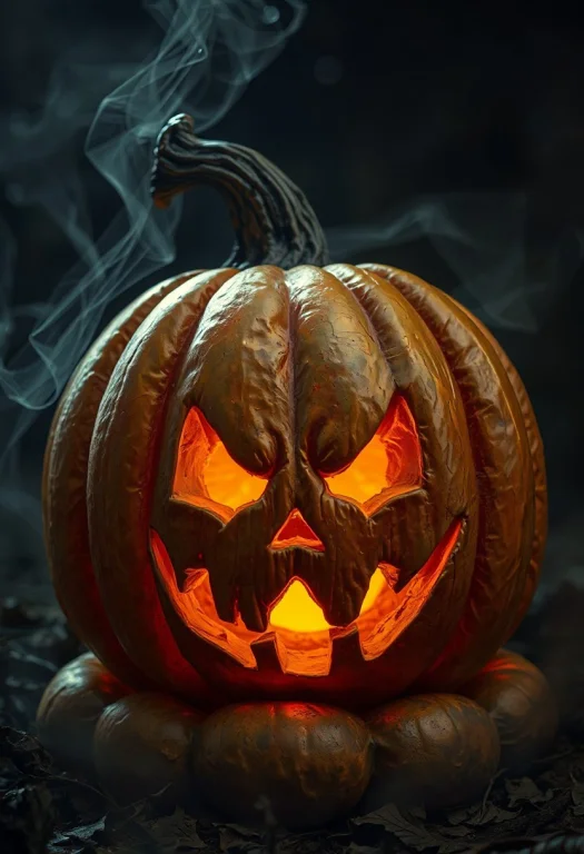 Jack O Lantern. Fhd, Rich In Details, Masterpiece.