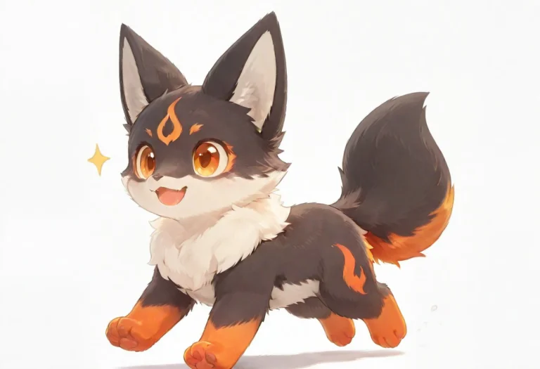 Xiaoyangquan, Fluffy Darkblack Main Fur,thick Fluffy White F...