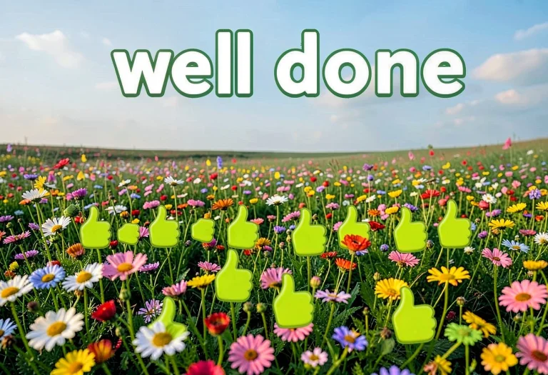 Show Me A Green Wide Landscape, Full Of Flowers. But The Flo...