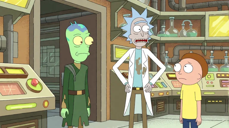 Rckandmrty2, A Green-skinned Alien In A Tattered Green Coat...