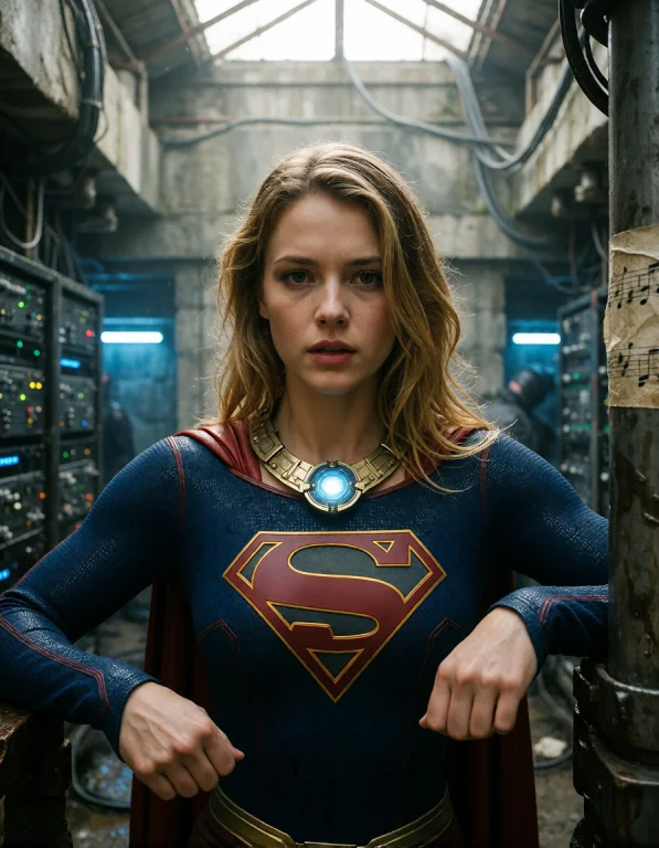 Frame, In One Photorealistic Image, Centered On Adult Kara Z...