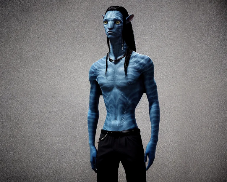Avatar Style, Man, Black Dress, Gothic, Emo