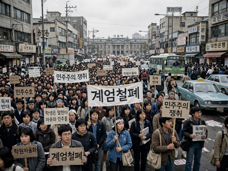 A Realistic Historical Wide-angle Photograph Of Students Pro...