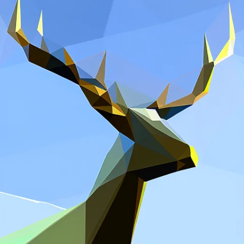 Stag,triangulate, Photorealistic, Highly Detailed, Intricate — Stable Diffusion AI Prompt: stag,triangulate, photorealistic, highly detailed, intricate