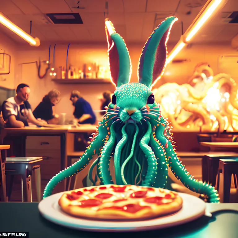 Classicnegative1 Photo Of A Cute White Fluffy Tentaclebeast1...