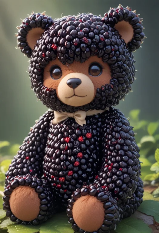 Blackberryworld, A Cute Teddy Bear,