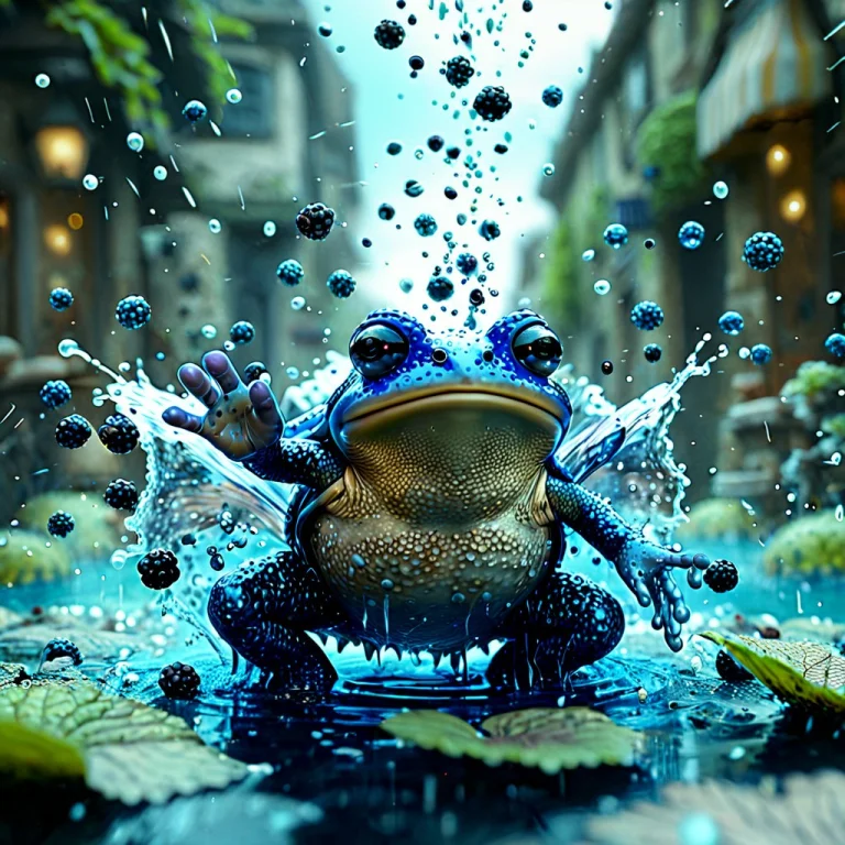 H0rr0rstyl3, Digital Art Images, Beautiful, Fantasy, Toad Bl...