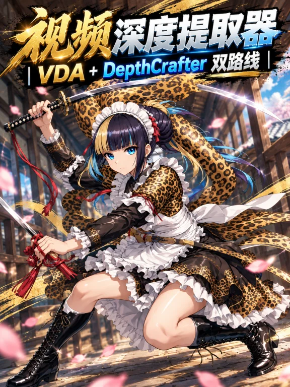Video Depth Extractor Vda  Depthcrafter