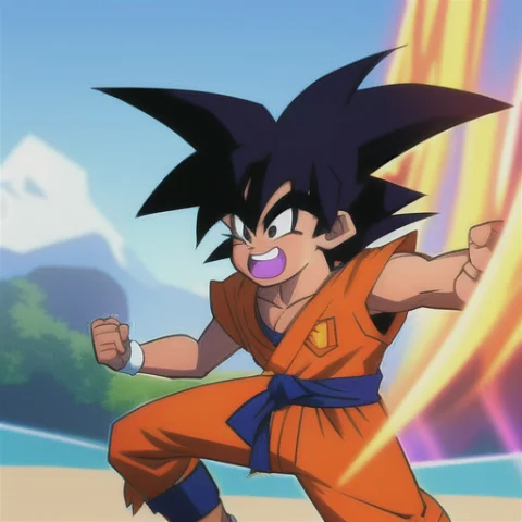 Cartoon Goku In The Style Of Gtechstyle — Stable Diffusion AI Prompt: cartoon goku in the style of gtechstyle