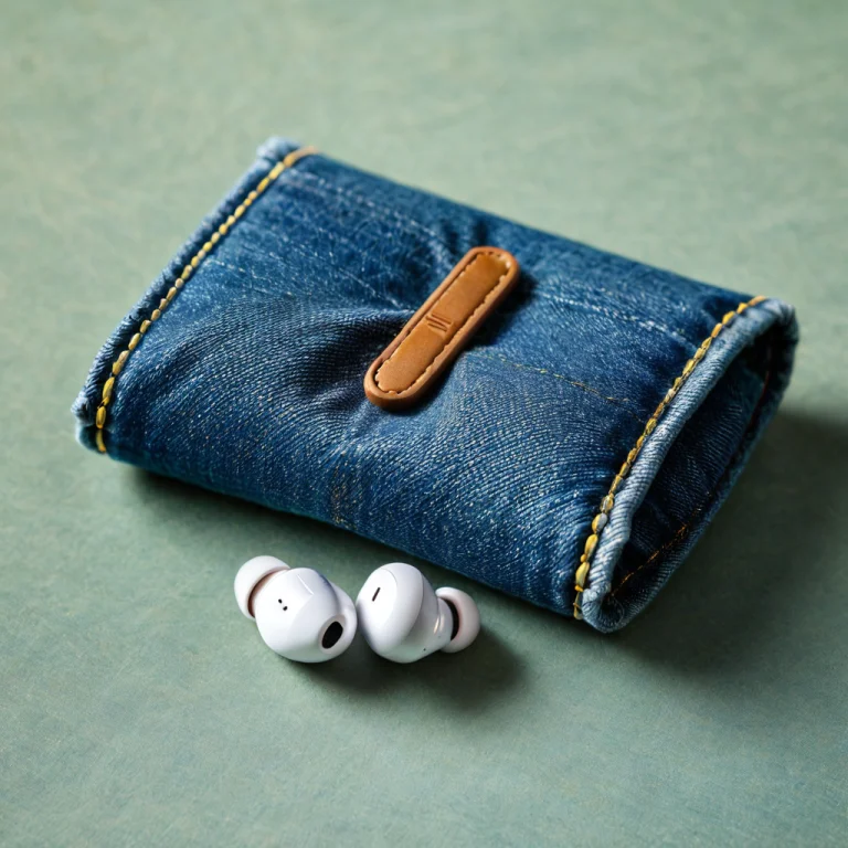 Loratech2denimfabricv10.80, Techdenim, A Wireless Earbuds Ca...