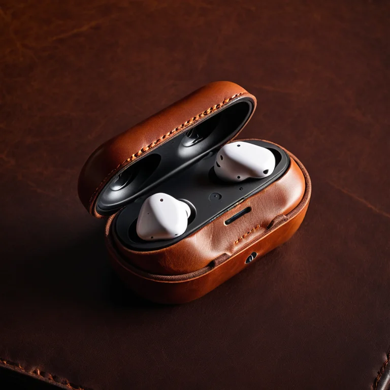 Loratech2leathertexturev10.80, Techleather, A Wireless Earbu...