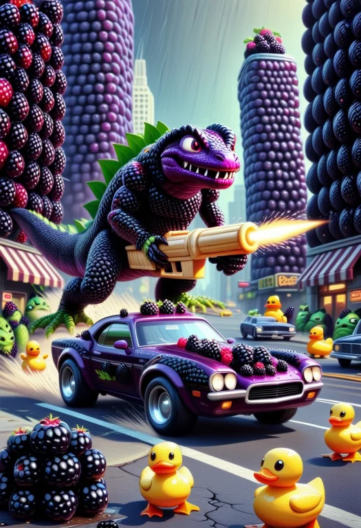 Blackberries Theme, Cinematic, A Vintage Video Game Screensh...