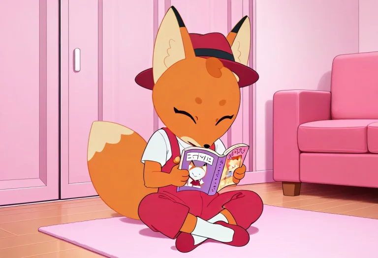 Madelinewwb, Solo, 1girl, Anthro, Female Furry, Fox, Fox Gir...