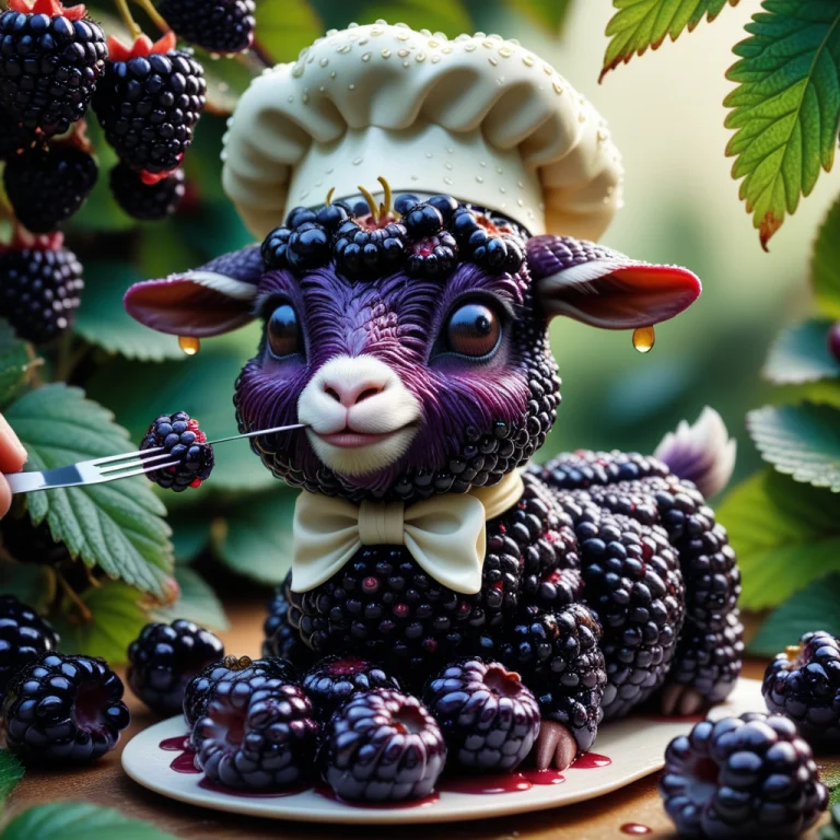 A Wildly Charming Anthropomorphic Goat Pastry Chef Entirely...