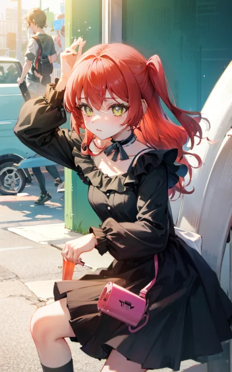 Masterpiece,1girl,solo,kdress,feathers, Black Ice Cube,heart...