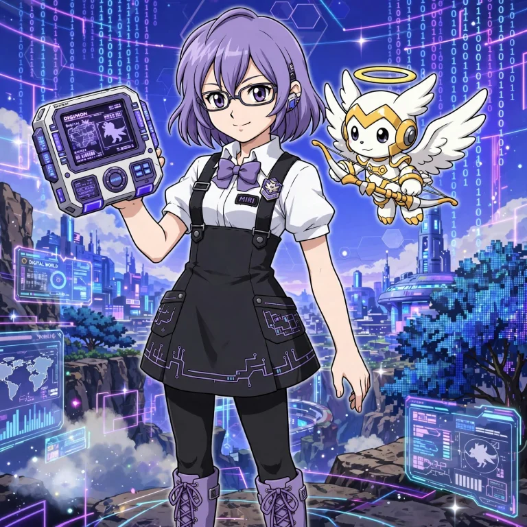 Miri , Digimon Art Style