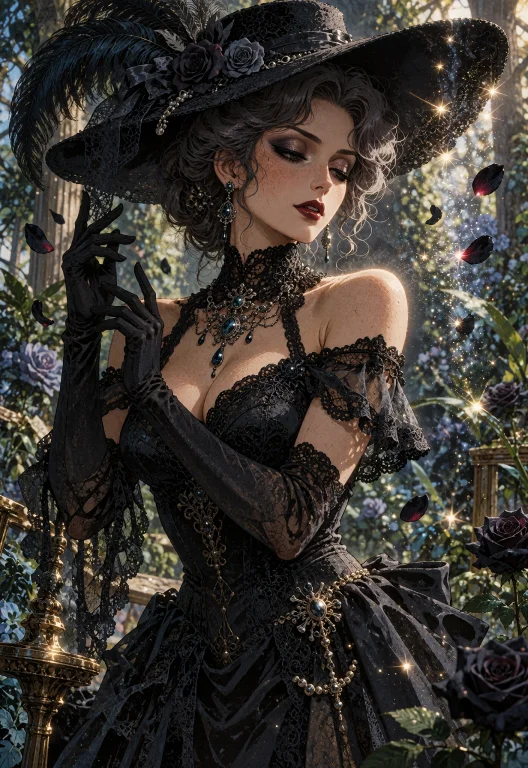 Masterpiece, Hyperrealistic Digital Illustration, Surreal Fa...