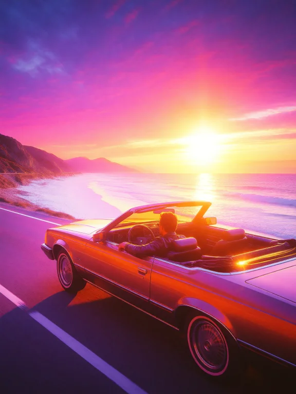 Crtvaporwave, Hyper Synthwave. A Vividly Nostalgic Digital-a...