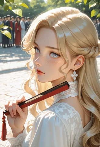 Solo Performance, 1 Girl, Anime Illustration, Highly Glossy... — Stable Diffusion AI Prompt: Solo performance, 1 girl, anime illustration, highly glossy brushstrokes, three-...