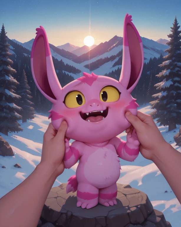 Lorazoboalienfarzar1 Zoboalien Farzar, Furry, Pink Fur, Dark...