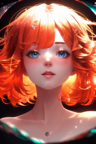 Loraglasshair0.7 Masterpiece, Best Quality, Illustration, 4k... — Stable Diffusion AI Prompt: (((masterpiece))), best quality, illustration, 4K wallpaper, cinematic light, A...