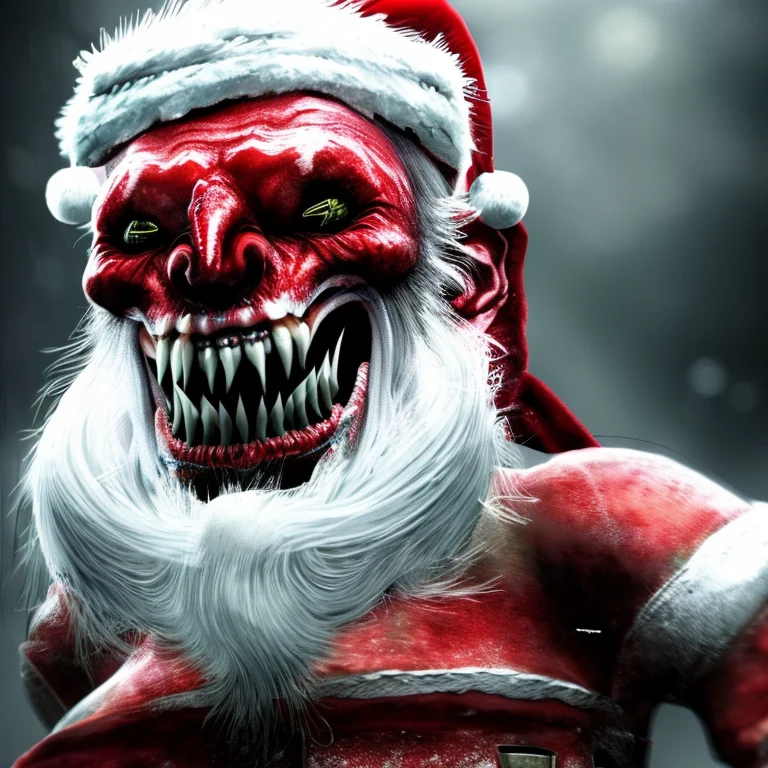 Santa Christmas, Photo, 8k, Hyper Detailed, Art By Daveshorr...