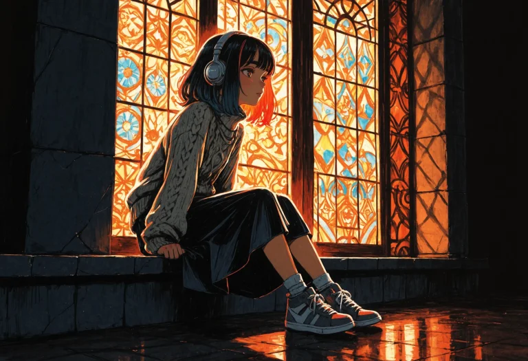 Masterpiece, Best Quality, Highres, Colored Pencil Medium, C...